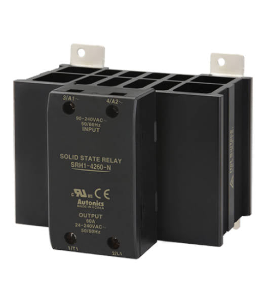 RELE SSR SR1 60A@240VAC CONTROL 90-280VAC CRUCE POR CERO MARCA AUTONICS