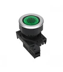 LUZ PILOTO PLANA 100-240VAC 30MM VERDE, MARCA AUTONICS