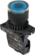 LUZ PILOTO AZUL 22MM 100-240VAC, MARCA AUTONICS