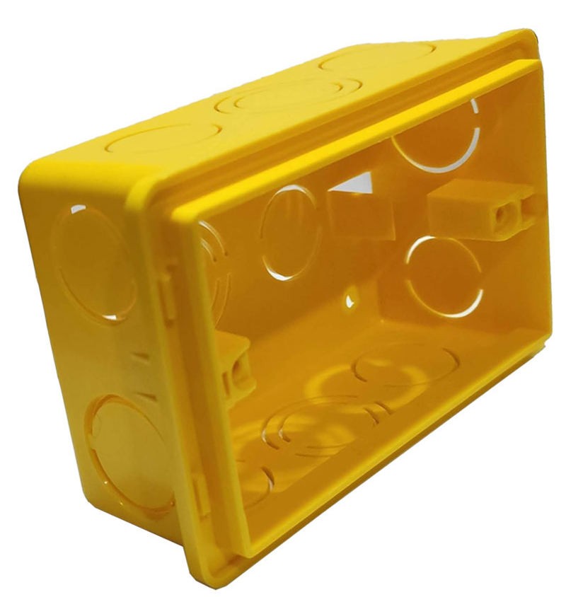 CAJA PLASTICA DE EMBUTIR RECTANGULAR 5 X 10