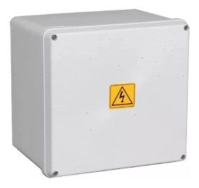 CAJA PASO PLASTICA IP65 305X305X170 BLANCA PROTECCION UV