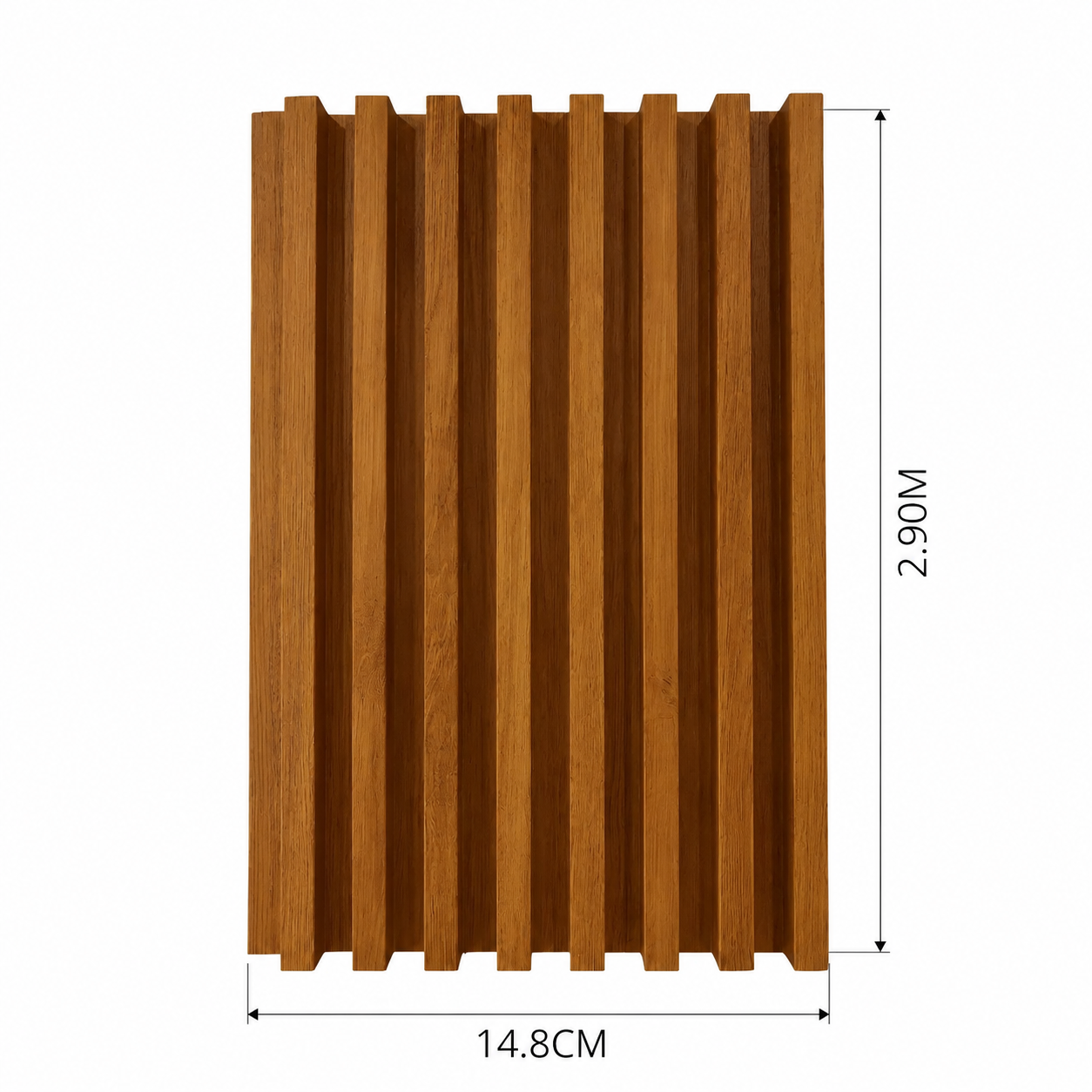 LÁMINA ACANALADA 148MM ESTILO MADERA CLARA P22-2 X 2.90M