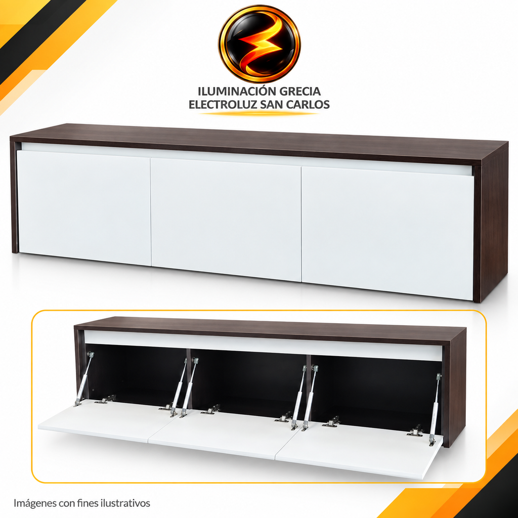 MUEBLE AÉREO MELAMINA