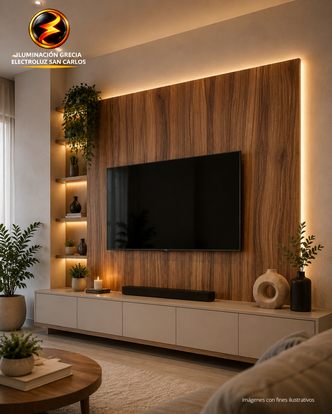 LÁMINA - PANEL CARBONIZADO ESTILO MADERA P22 1.22M X 2.44M / 5MM