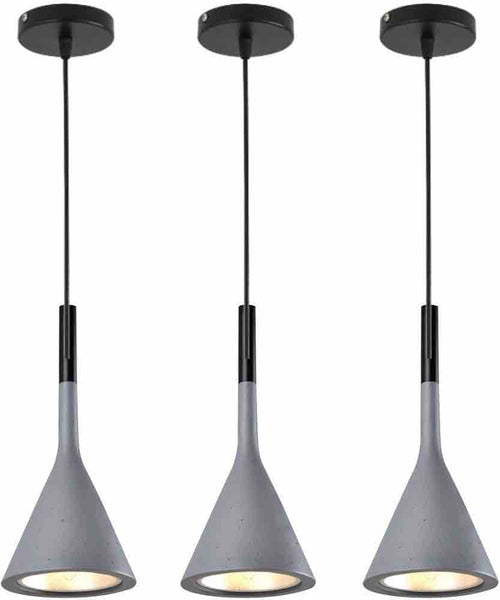 325-81 LÁMPARA MINIMALISTA INDIVIDUAL GRIS