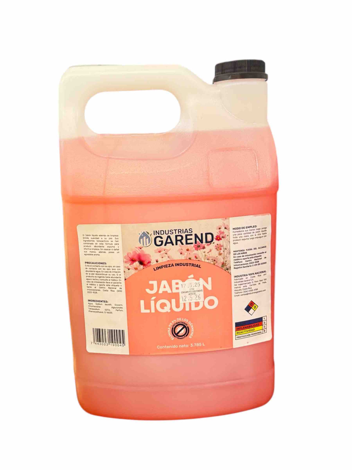JABÓN LÍQUIDO PARA MANOS 3.785L SKU : 410-13