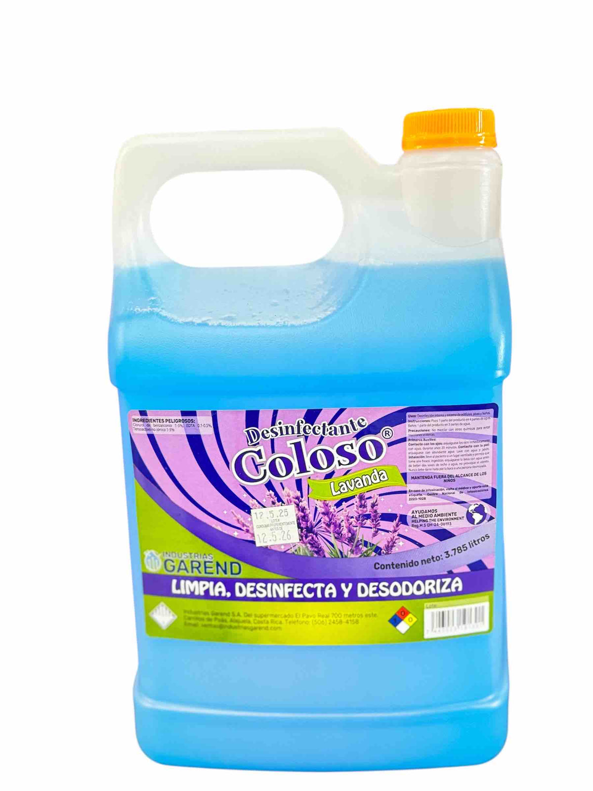 DESINFECTANTE COLOSO LAVANDA 3.785 L SKU : 410-16