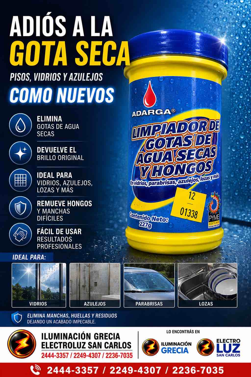 LIMPIADOR DE GOTA SECA Y HONGOS