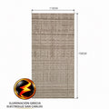 FACHALETA FLEXIBLE PIEDRA PRFV 1.10M X 150M MURETO3D CREMA WP-9011-2