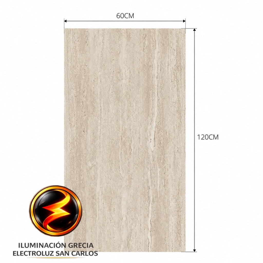 FACHALETA FLEXIBLE PIEDRA PRFV 1.20M X 60CM MATIS BEIGE WP-9090-23
