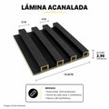 LAMINA ACANALADA 168MM ESTILO BLACK DRAWING EV-071 20CM X 2.90CM