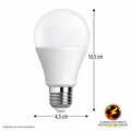 BOMBILLO 12W LED CALIDO 3500K ILUSIFCRA