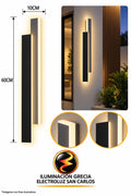 APLIQUE LED 9206-400MM DE PARED LARGO