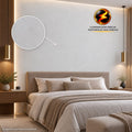 LAMINA PVC - PANEL UV ESTILO TEXTURA BLANCO MATE 1.22M X 2.44M /
