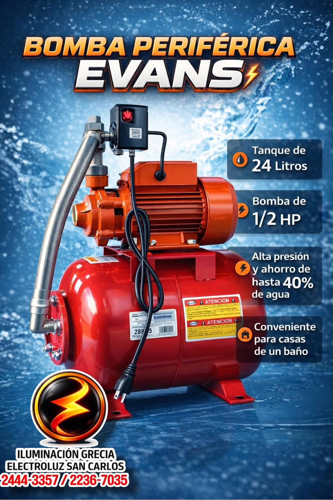 BOMBA PERIFÉRICA EVANS
