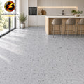 LÁMINA PARA PISO ESTILO SPC 10PC ACABADO GRANITO BLANCO SA7063 18MMX1.22M 2.2M2 CON ESPONJA