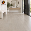 LÁMINA PARA PISO ESTILO SPC 10PC ACABADO CREMA CLARO SD-02 18MMX1.22M 2.2M2 CON ESPONJA