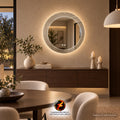 ESPEJO LED ESPIRAL REDONDO TÁCTIL 60CM X60CM