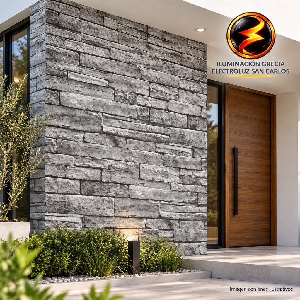LÁMINA SIDING STONE EN DOBLE CAPA METÁLICA TIPO SANDWICH DE POLIURETANO TTDLS007