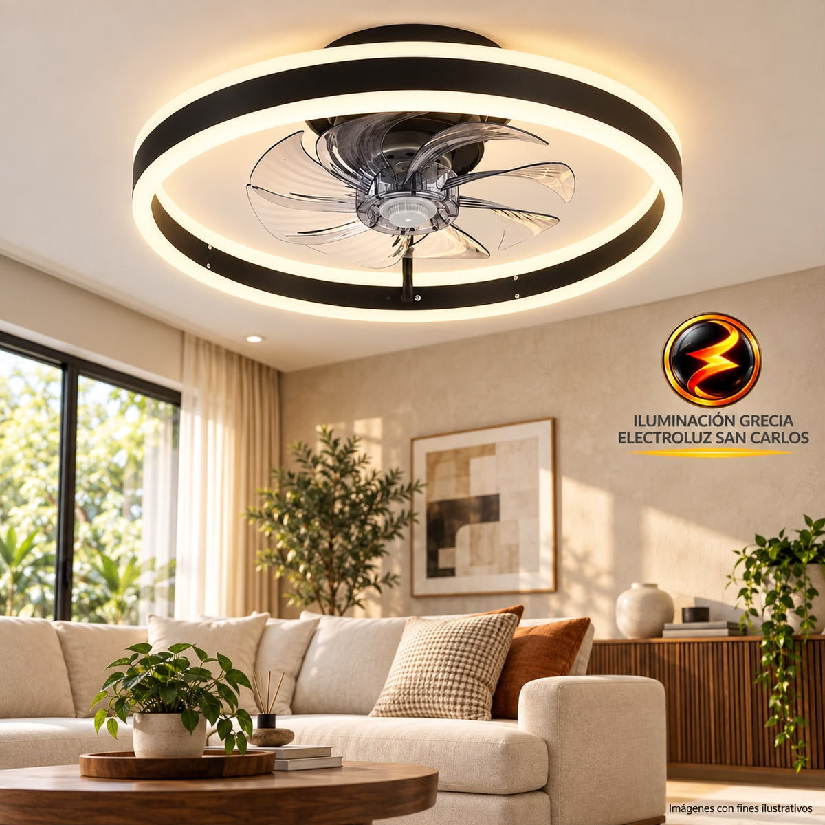 VENTILADOR LED 406-127