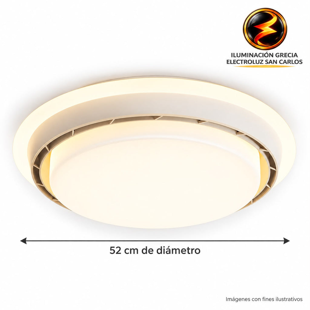 Abanico Sin Aspas Lampara LED Dimeable 3000-6500K JYABL001 406-41