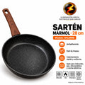 341-11 / SARTÉN 28CM MÁRMOL /SP128MB