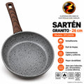 341-17 / SARTÉN 26CM GRANITO SP126GN
