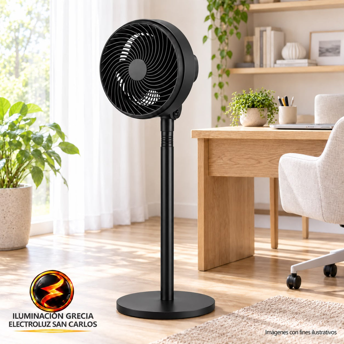 ABANICO DE PIE INTEXCO TIPO TURBINA 75W