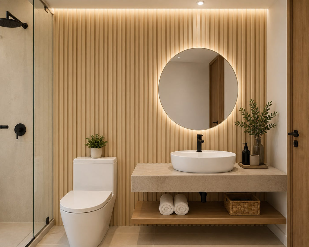 LAMINA ACANALADA 168MM ESTILO BEIGE B9041 X 2.9M