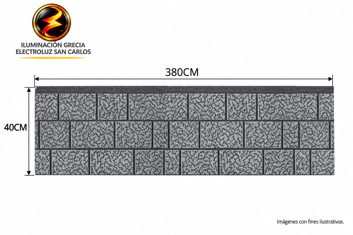 LÁMINA SIDING CERÁMICA GRIS EN DOBLE CAPA METÁLICA TIPO SANDWICH DE POLIURETANO TTDLS004